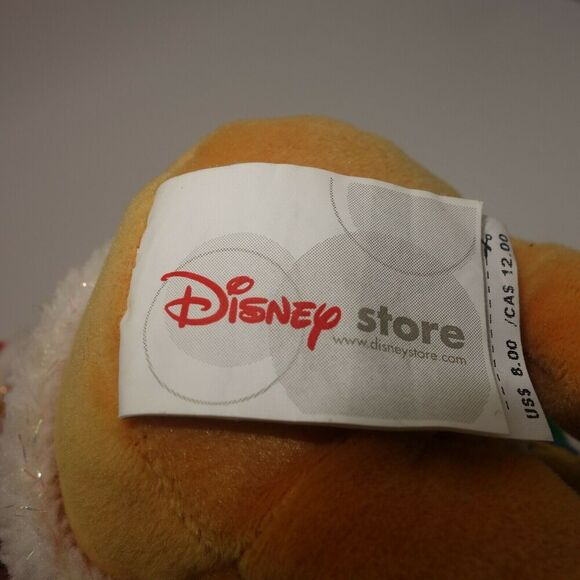 2001 Disney Store Winnie the Pooh Bear Drummer Boy Christmas Bean Plush - Picture 7 of 9